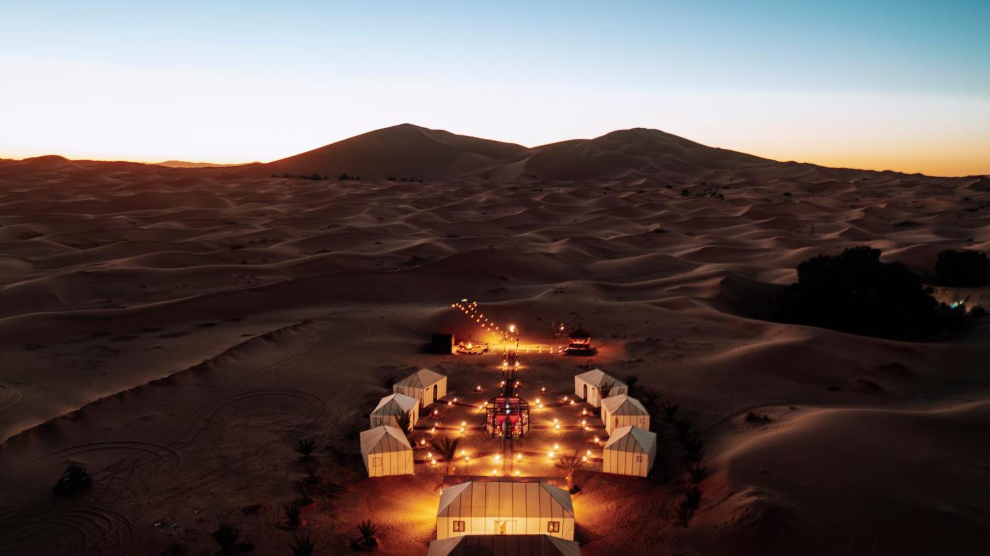 Hotel Tiziri Camp Merzouga Exterior foto