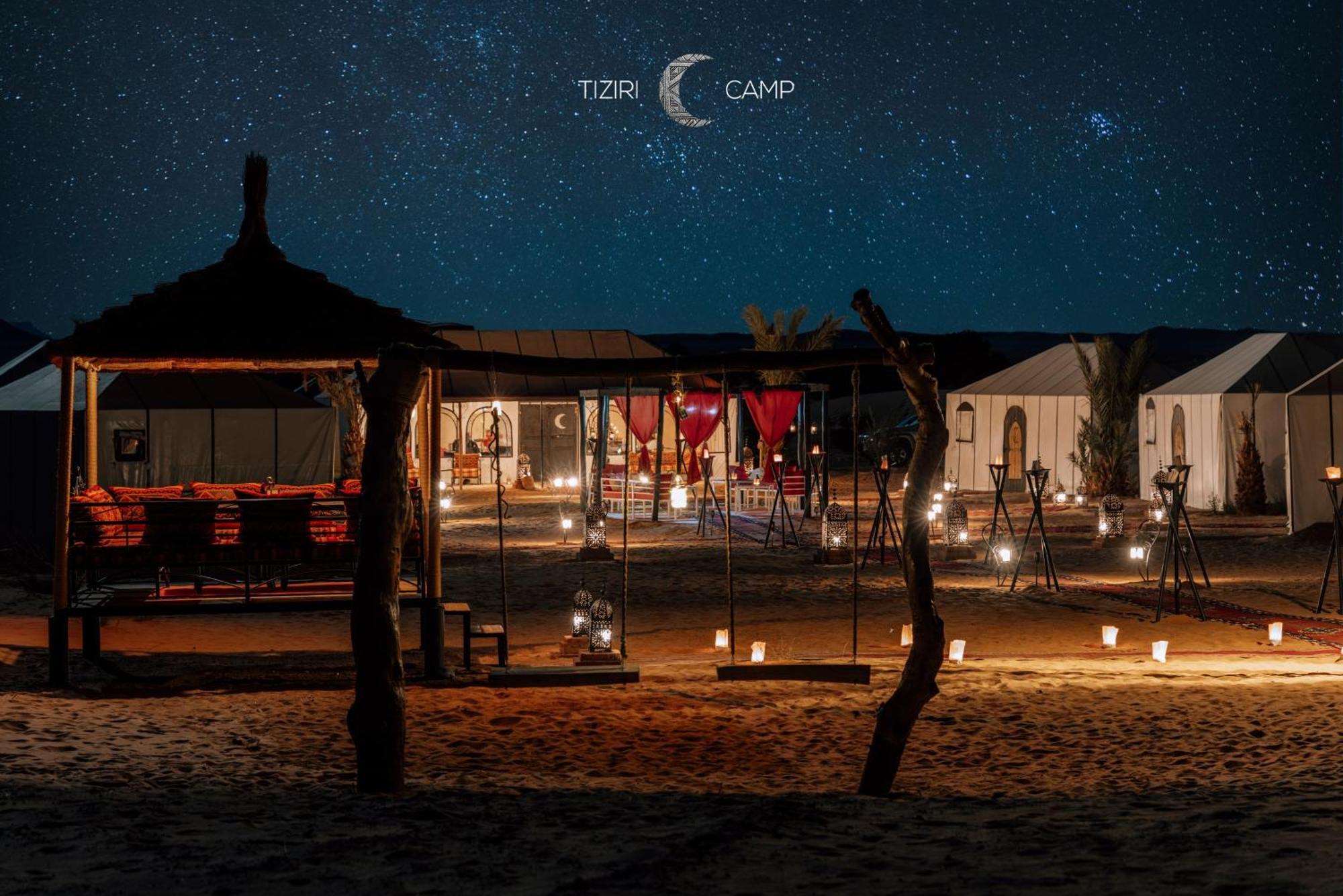 Hotel Tiziri Camp Merzouga Exterior foto