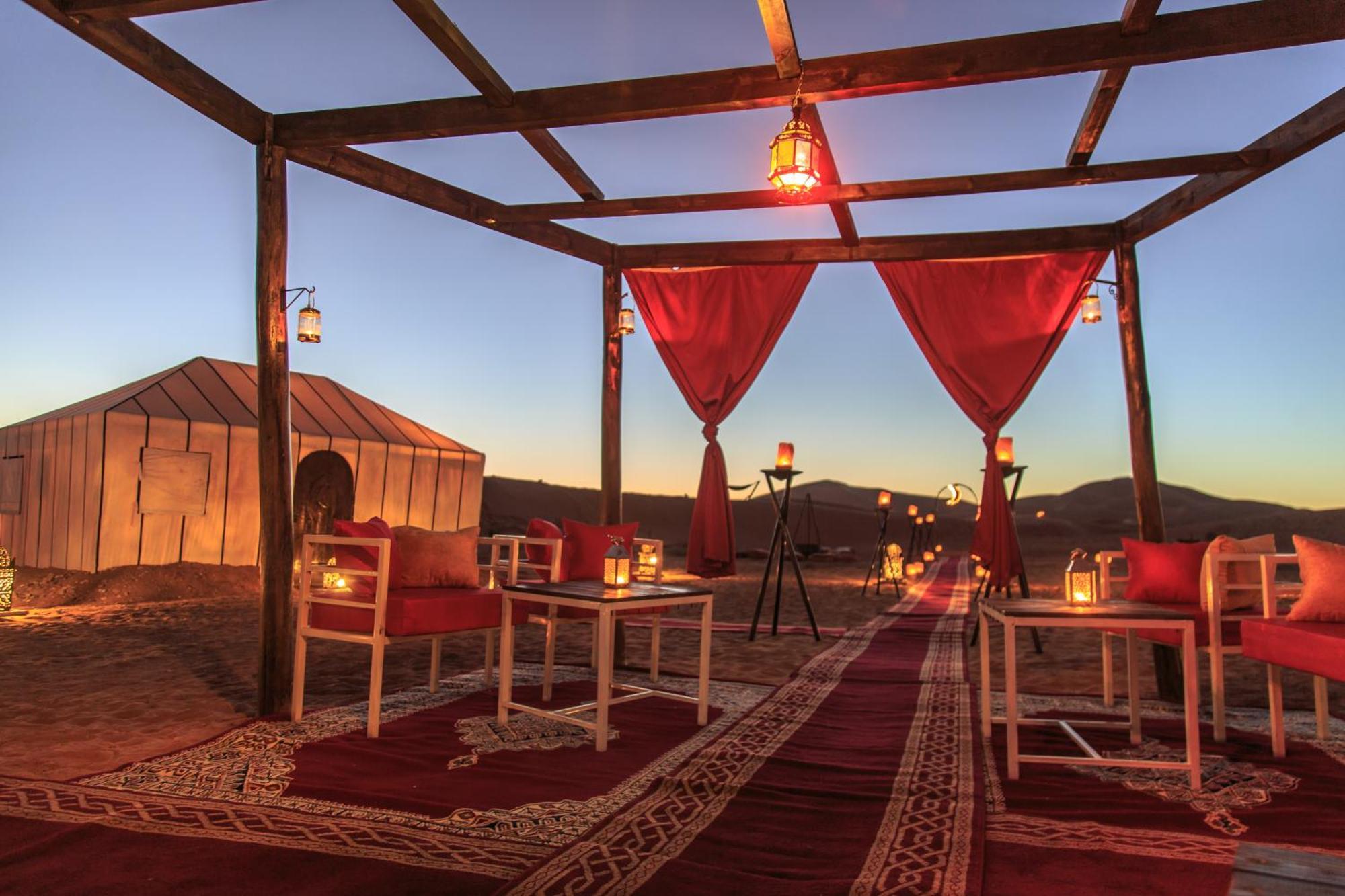 Hotel Tiziri Camp Merzouga Exterior foto